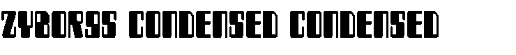 Zyborgs Condensed Condensed